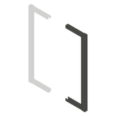 Coloursmart Gate Stile - 2100mm